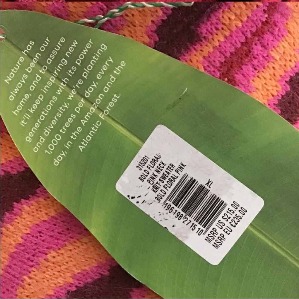 FARM Rio Women's Vibrant Shoulder Cut Out Sweater, NWT, XL - Picture 11 of 15
